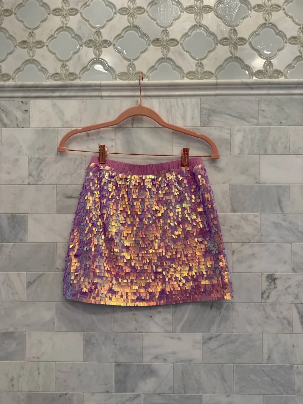 J.Crew/Crewcuts sequin skirt for girls